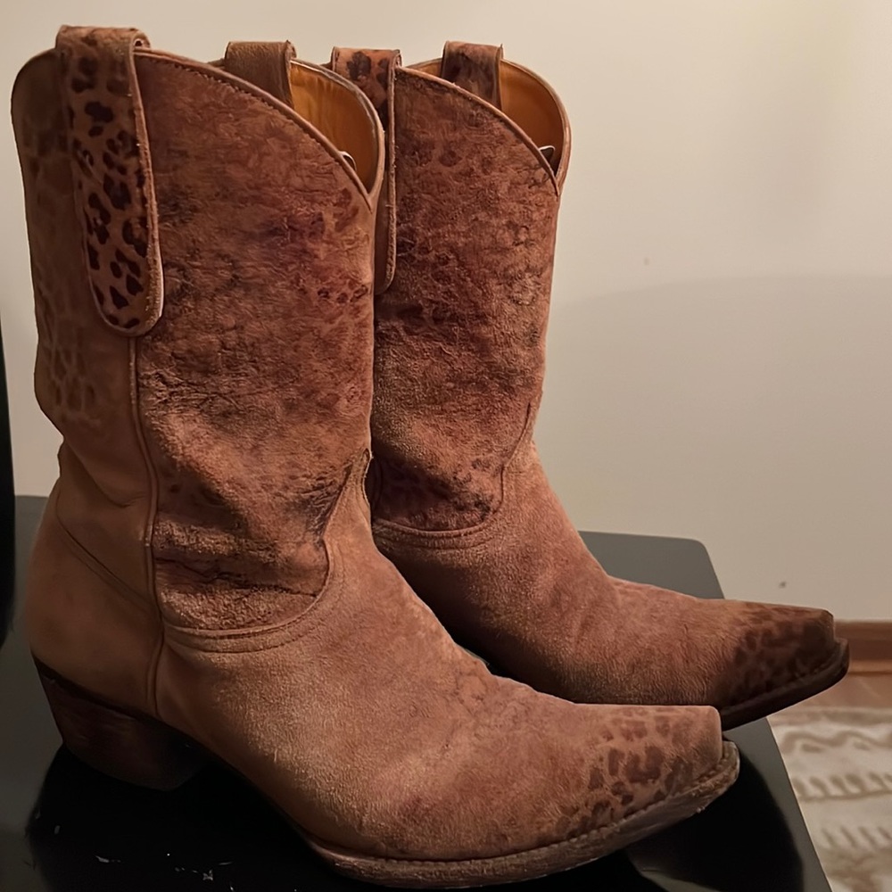 Women’s Old Gringo Western Boot Size 10 Leopardito
